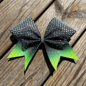 Super bling rhinestone cheerleading bow